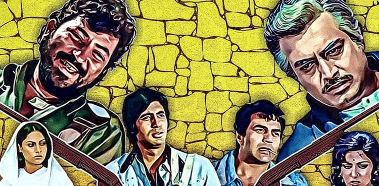 مشہور بھارتی فلم ’شعلے‘ کے اے آئی ورژن کی دھوم مچ گئی