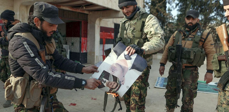 حلب میں باغیوں نے بشارالاسد کی رہائش گاہ پر قبضہ کرلیا