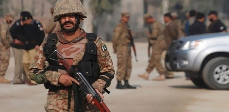 بنوں: ایف سی قلعے پر دہشت گردوں کا حملہ، اہلکار شہید، 3 زخمی