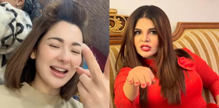 راکھی ساونت کے اوپن چیلنج پر ہانیہ عامر کا اپنے انداز میں ردعمل