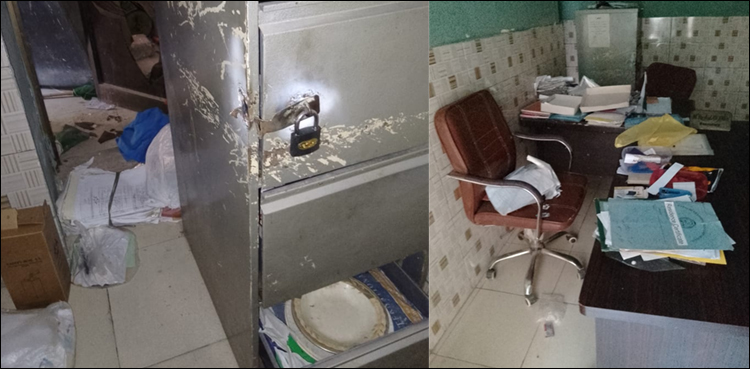 جماعت اسلامی اور پی ٹی آئی کے یو سی دفاتر میں چوری کی واردات ہو گئی