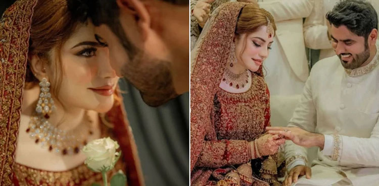 نیلم منیر نے شادی کے بعد شوہر کے ہمراہ پہلی تصویر شیئر کر دی