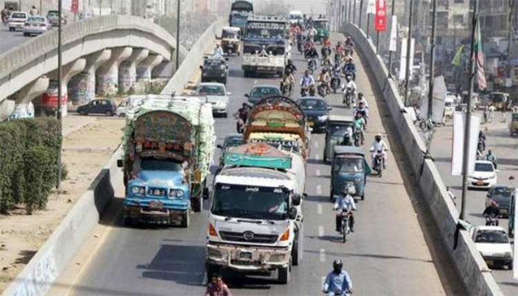 اوور لوڈنگ، اوور اسپیڈنگ، غیر معیاری گاڑیوں کے خلاف ایکشن شروع