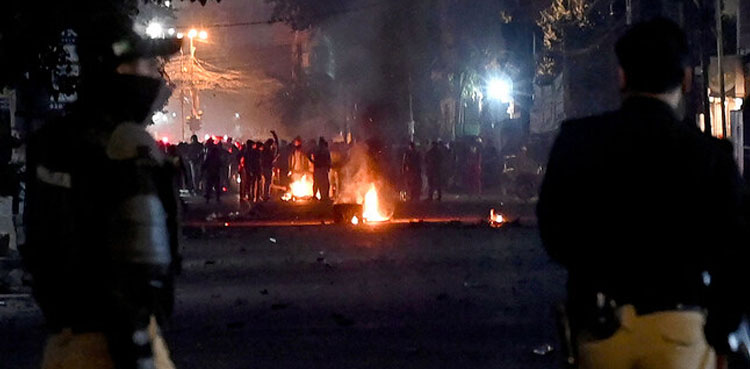 نمائش دھرنا ختم ہوتے وقت پولیس اہلکاروں پرحملے کا انکشاف