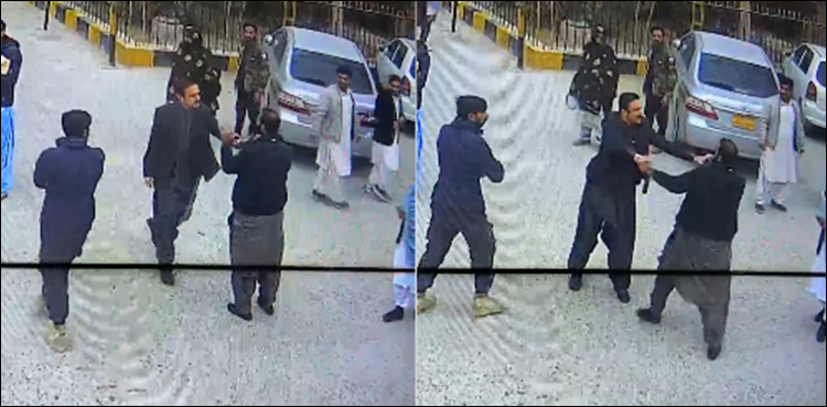 سول اسپتال میں ڈی جی ہیلتھ کی ینگ ڈاکٹرز رہنما کے ساتھ ہاتھا پائی کی فوٹیج