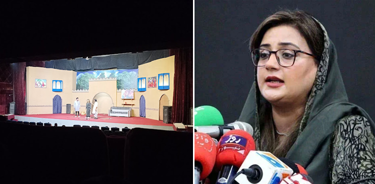 تھیٹرز میں بے حیائی پھیلانے والی اداکاراؤں پر پابندی لگانے کا فیصلہ مریم نواز