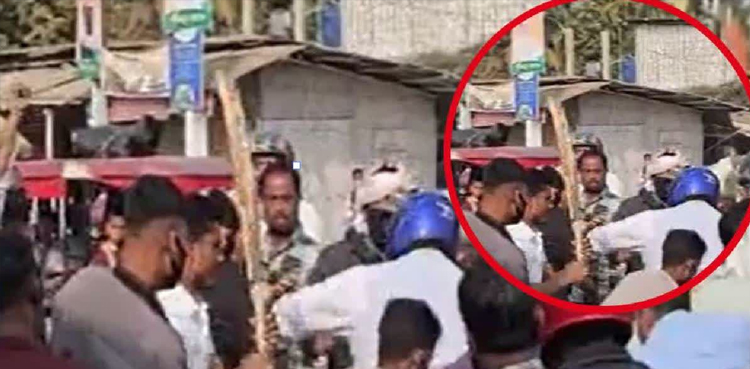 رکن پالیمنٹ پر بلے سے حملہ