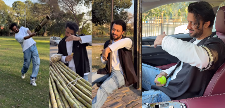 عاطف اسلم کو بھی کرکٹ کا بخار چڑھ گیا، دل چھو لینے والی ویڈیو
