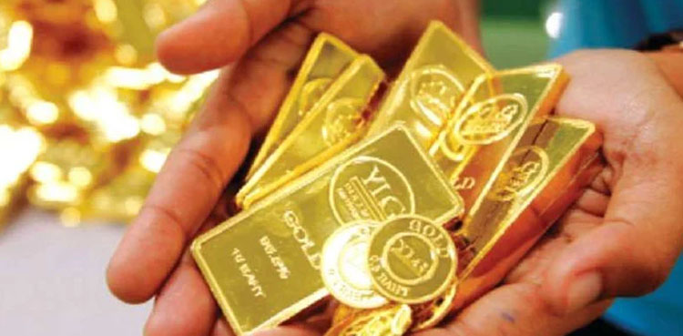 سونے کی فی تولہ قیمت میں ایک بار پھر بڑا اضافہ