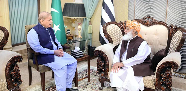 نئے انتخابات کروا کر دھاندلی کا داغ دھویا جائے، مولانا فضل الرحمان کا وزیراعظم سے مطالبہ