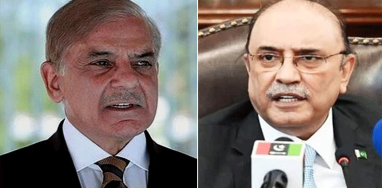 اقوام متحدہ کشمیریوں سے کیے گئے وعدوں کا احترام کرے، آصف زرداری/ شہباز شریف