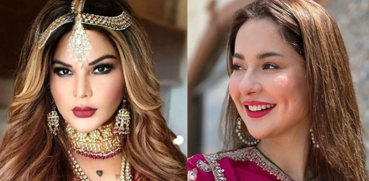 ہانیہ عامر کی ویڈیو پر راکھی ساونت کا کمنٹ وائرل