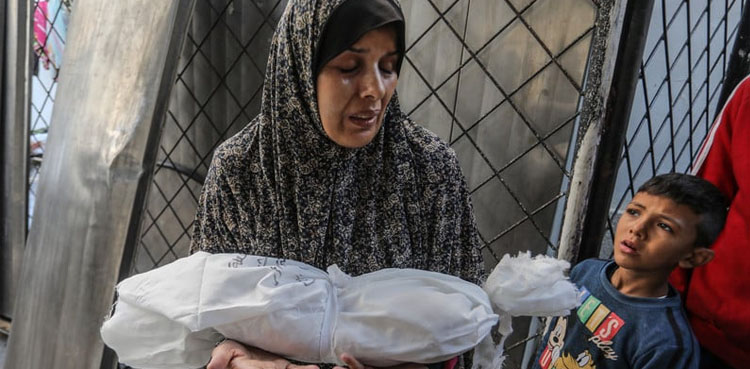 غزہ میں رات بھر اسرائیلی حملے، 5 بچوں سمیت 12 فلسطینی شہید