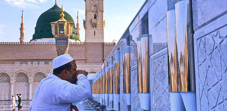 رمضان کے دوران مسجد نبویؐ میں یومیہ 300 ٹن آب زم زم کی فراہمی