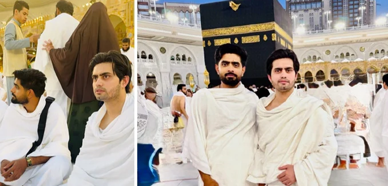 بابر اعظم نے عمرہ ادا کر لیا