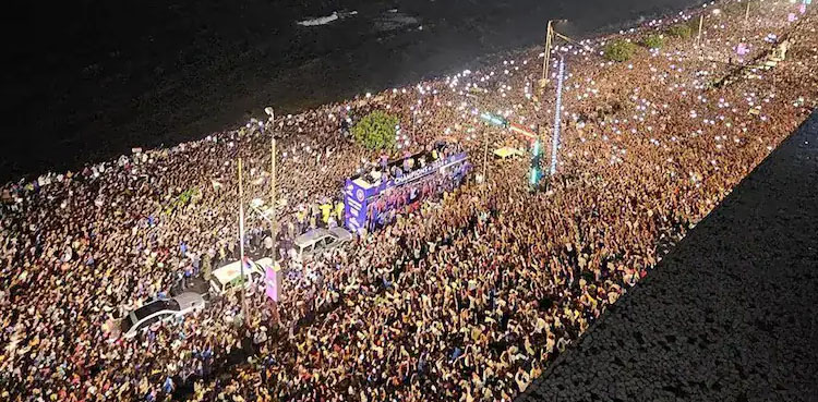 چیمپئنز ٹرافی جیتنے کے بعد بھارتی ٹیم کی بس پریڈ نہ ہونے کی وجہ سامنے آگئی