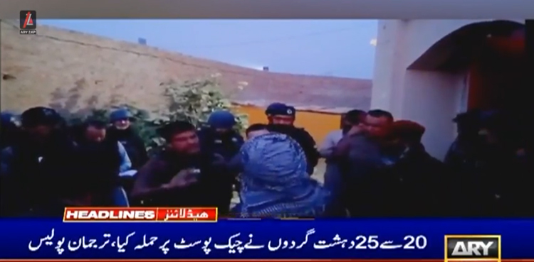 ڈی جی خان: جھنگی چیک پوسٹ پر دہشت گردوں کا بڑا حملہ ناکام