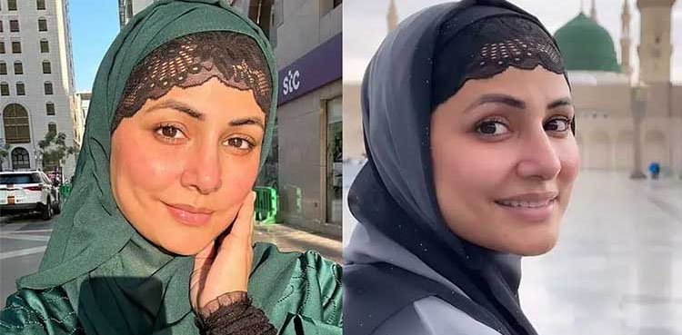 روضہ رسولؐ کے سامنے افطار، حنا خان کی تمنا پوری ہوگئی
