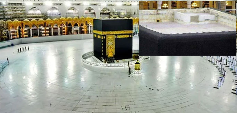 خانہ کعبہ کی چھت پر لگا دنیا کا نایاب ترین سنگ مرمر، خاص بات کیا ہے؟