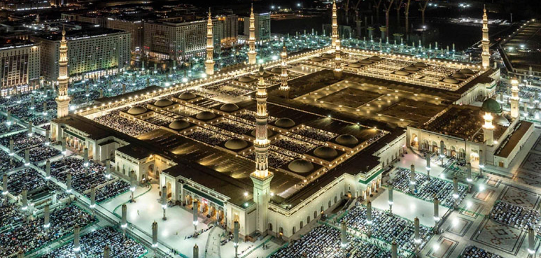 رمضان کے پہلے عشرے میں مسجد نبوی ﷺ میں تقریباً ایک کروڑ نمازیوں کی آمد