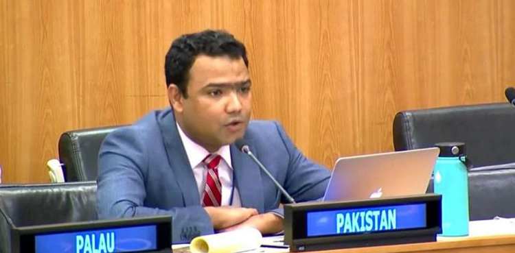 پاکستان کا اقوام متحدہ میں بھارتی مندوب کو کرارا جواب