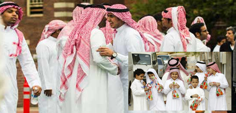 سعودی عرب، خلیجی ممالک اور مشرق وسطیٰ میں آج عیدالفطر منائی جا رہی ہے
