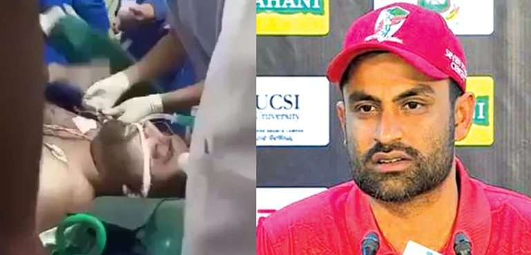 بنگلہ دیش کرکٹ ٹیم کے سابق کپتان تمیم اقبال کی انجیو پلاسٹی کر دی گئی