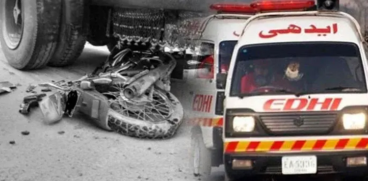 کراچی  میں واٹر ٹینکر نے ایک اور موٹر سائیکل سوار کو کچل ڈالا