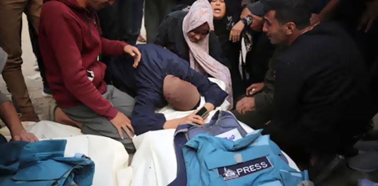 غزہ میں اسرائیلی مظالم جاری، صحافیوں سمیت مزید 50 فلسطینی شہید