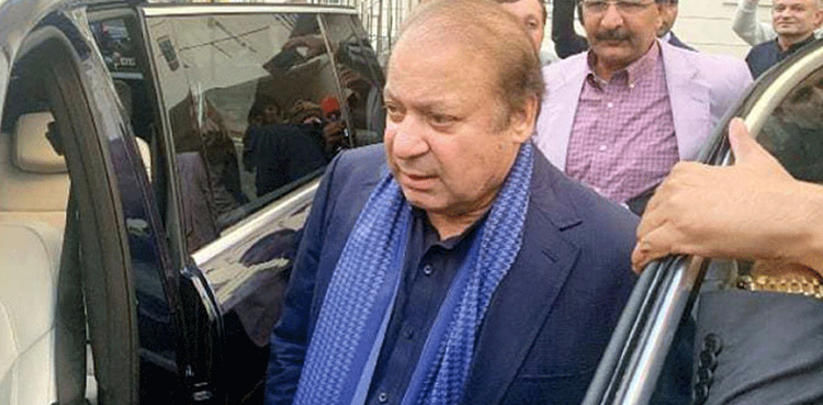 نواز شریف لندن پہنچ گئے
