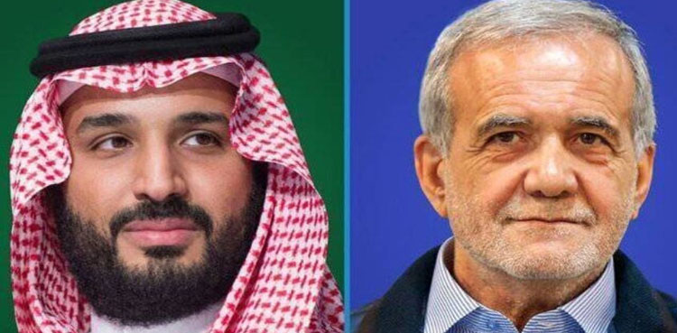 سعودی ولی عہد اور ایرانی صدر کا خطے کی صورتحال پر ٹیلیفونک رابطہ