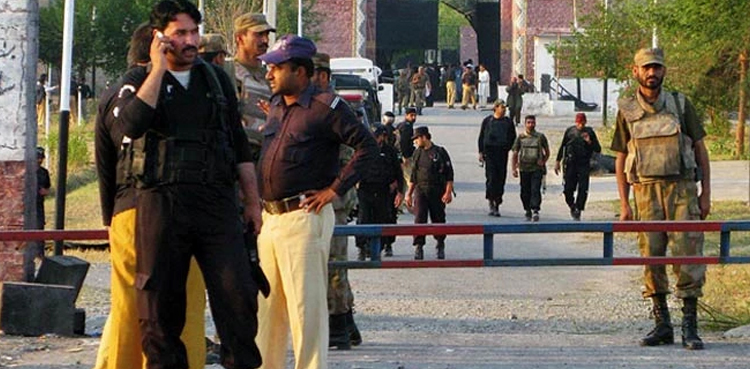 بنوں : پولیس چوکی پر دہشت گردوں کا حملہ ناکام بنادیا گیا