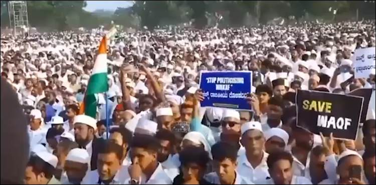 بھارت میں پرامن احتجاج کرنے والوں کے ساتھ دہشت گردوں جیسا سلوک