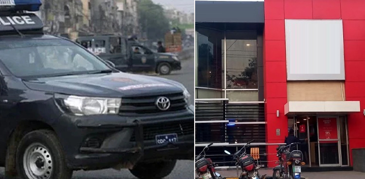 کراچی میں غیر ملکی فوڈ چین کے ریسٹورنٹ پر حملے کی کوشش ناکام ، 4 افراد گرفتار