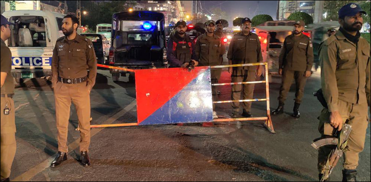 لاہور بھر میں مختلف سیکیورٹی چیلنجز، آپریشن ونگ افسران، جوان اتوار کو بھی ڈیوٹی پر
