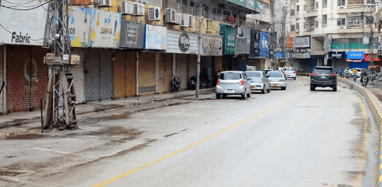 جماعت اسلامی کی کال پر بھارت، اسرائیل کیخلاف شٹر ڈاؤن ہڑتال