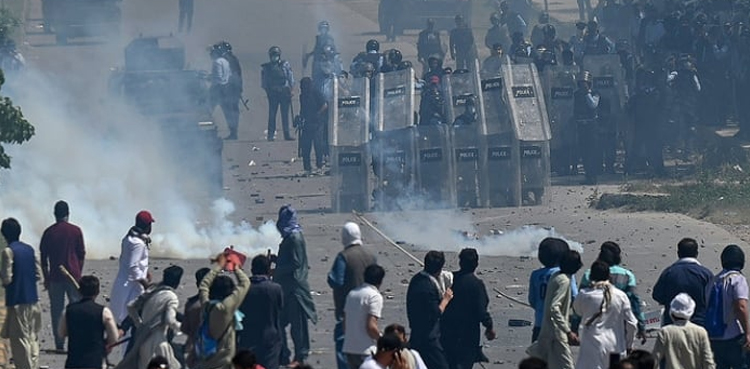 9 مئی کو پی ٹی آئی ایم این اے اور ورکرز کا پُرتشدد احتجاج  دہشت گردی قرار