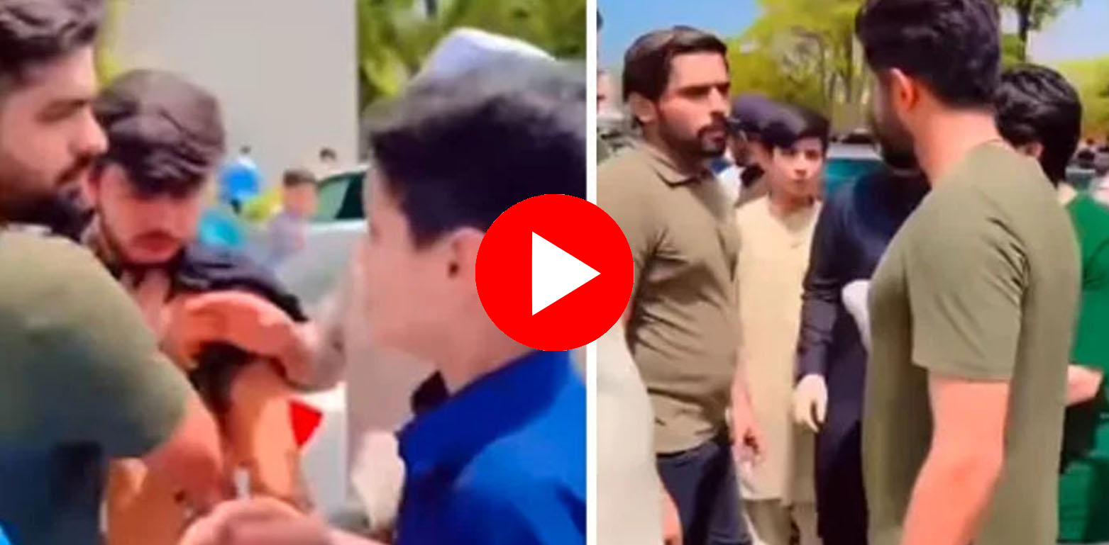 بابراعظم کی بیچ سڑک پر مداحوں سے تلخ کلامی، ویڈیو وائرل