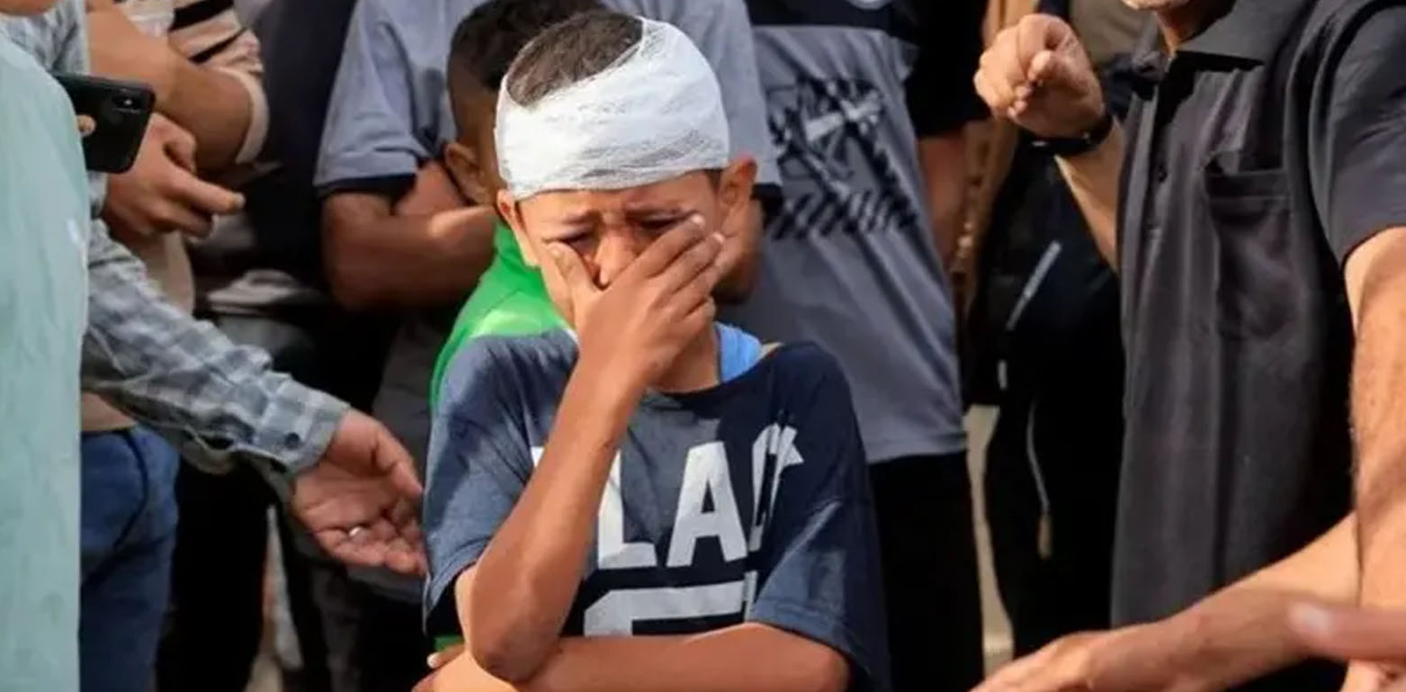غزہ میں پناہ گاہ اسکول پر اسرائیلی بمباری، 40 فلسطینی شہید