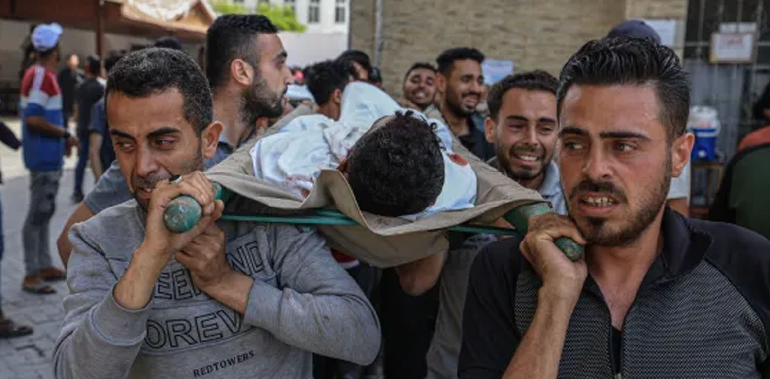 غزہ میں صحافی کے گھر پر اسرائیلی بمباری سے 8 افراد شہید