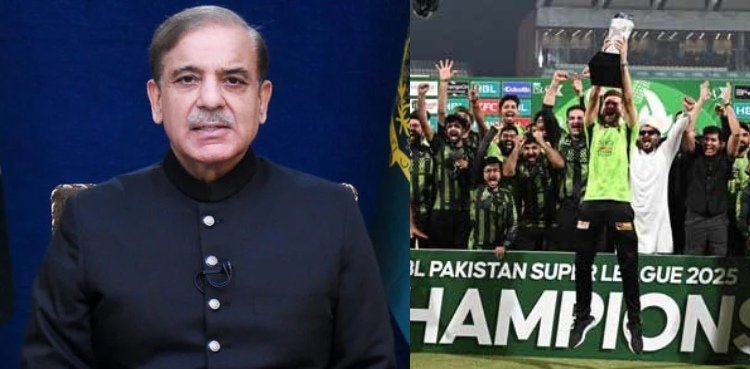 وزیراعظم کی لاہور قلندرز کو پاکستان سپر لیگ 10 کا فائنل جیتنے پر مبارکباد