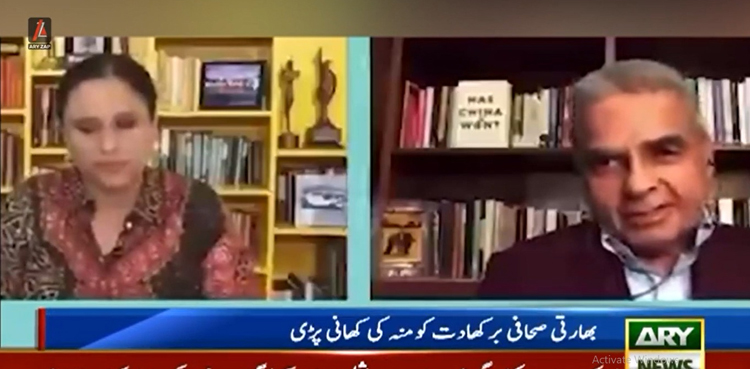 بھارتی صحافی برکھا دت کو منہ کی کھانی پڑی