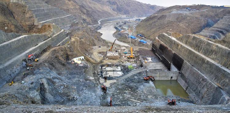 مہمند ڈیم کی تعمیر ، ایک اور اہم سنگ میل عبور کرلیا گیا