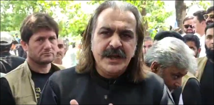 شیلنگ میرے حکم پر نہیں، ریڈ زون ایس او پیز کے مطابق ہوئی، علی امین گنڈاپور