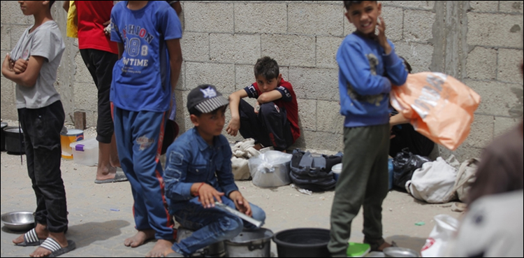 بھوک اور پیاس سےغزہ والے دم توڑنے لگے، 57 فلسطینی جاں بحق