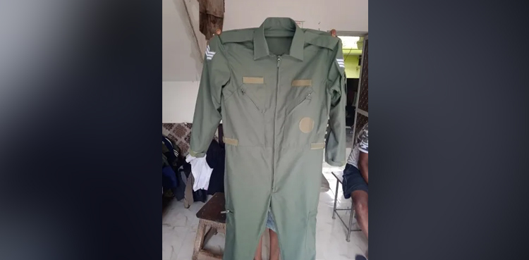 بھارتی فضائیہ کے افسر کی وردی چوری ہوگئی
