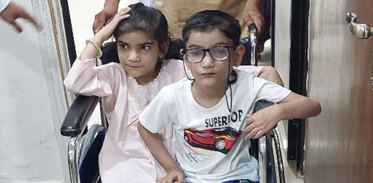 این آئی سی وی ڈی کی بھارت سے واپس آئے بہن بھائی کے لیے مفت دل کی سرجری کی پیشکش