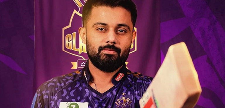 سعود شکیل نے پی ایس ایل کا منفرد ریکارڈ اپنے نام کر لیا