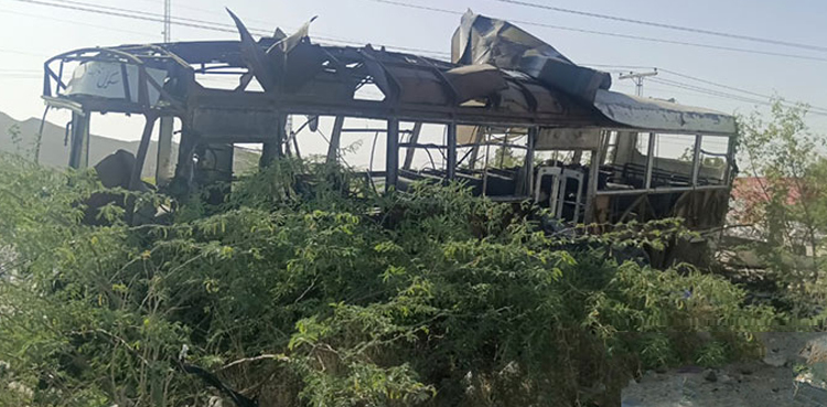 خضدار: بھارتی اسپانسرڈ دہشت گردوں کا اسکول بس پر حملہ،  3 بچوں سمیت 5 افراد شہید