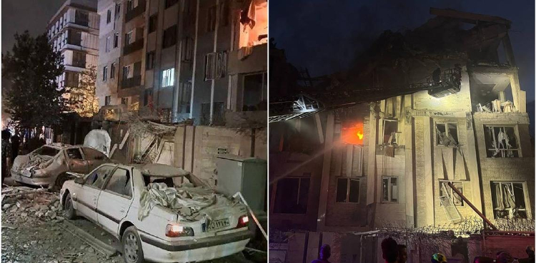 اسرائیل کا ایران پر حملہ، فضائی حملوں میں جوہری اور فوجی اہداف کو نشانہ بنایا